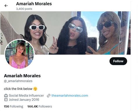 amariah morales onlyfans leaked|Justpeacchyyy Aka Amariah Morales Onlyfans Leak And Scandal .